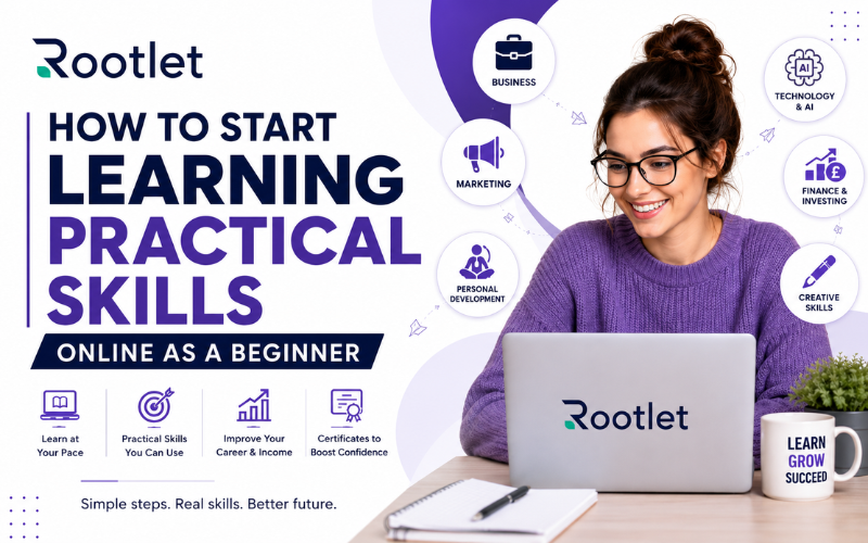 How to Start Learning Practical Skills Online as a Beginner
